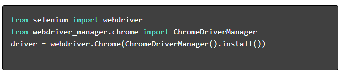 Set Up WebDriver