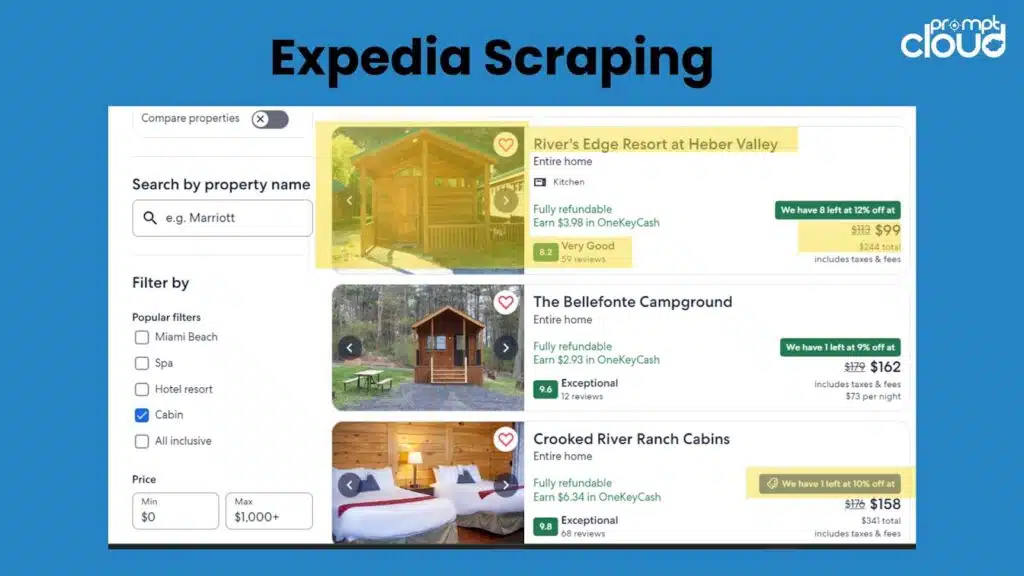 expedia scraper