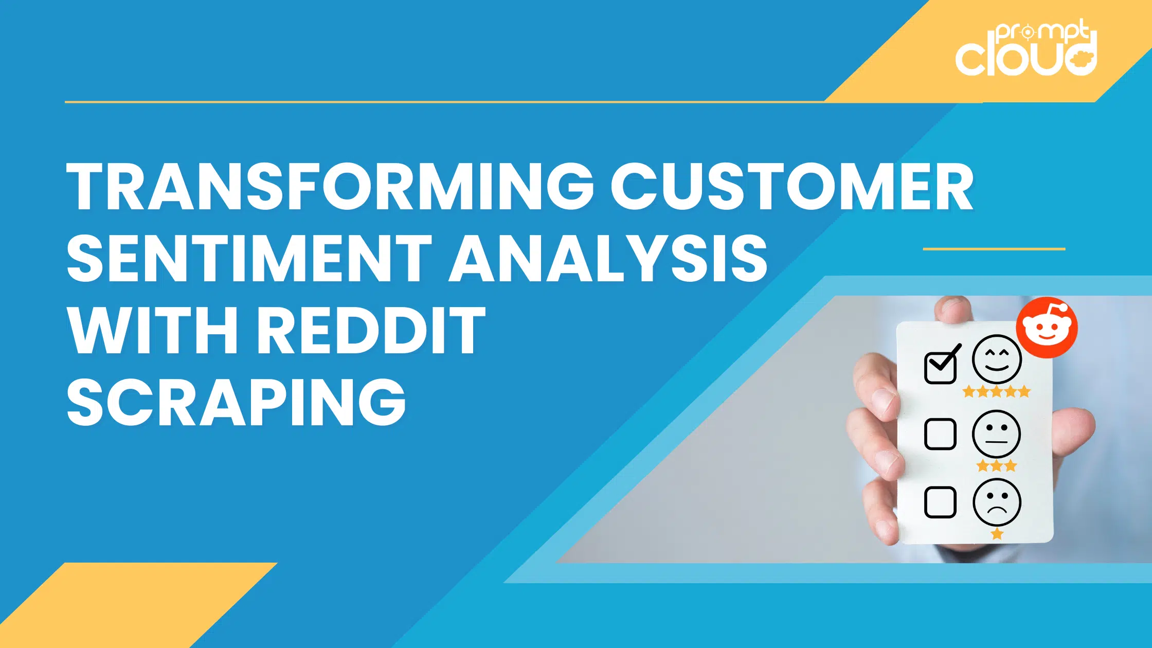 Reddit scraper extracting data for customer sentiment analysis