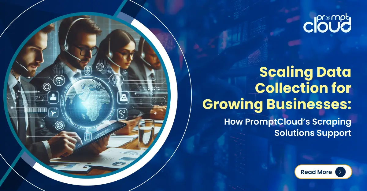 PromptCloud’s Scalable data collection software for business growth