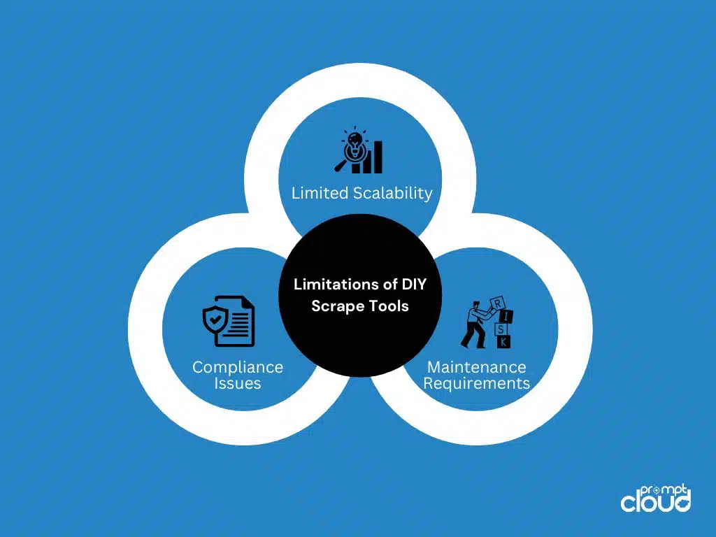 Key Limitations of DIY Scrape Tool