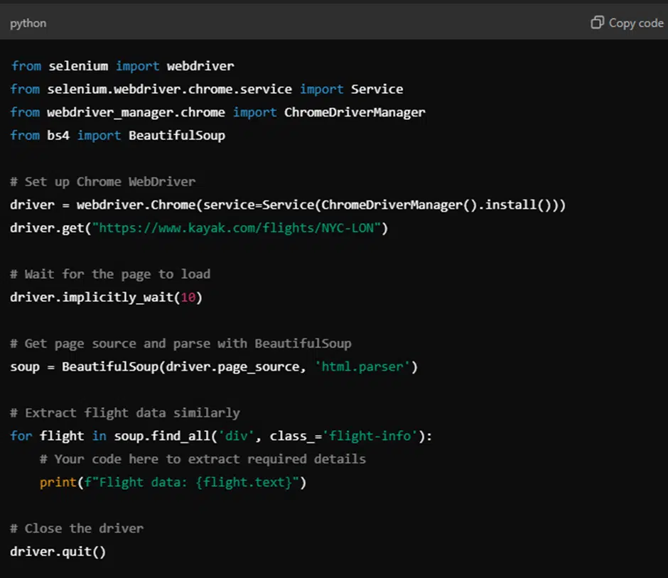 Handling Dynamic Content with Selenium