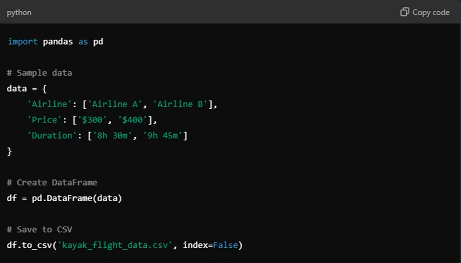 Organizing Data with Pandas