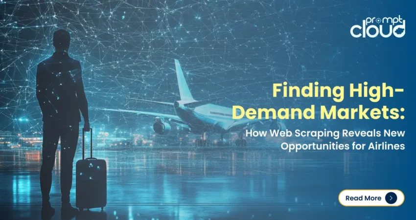 web scraping flight data to discover high-demand routes and market opportunities