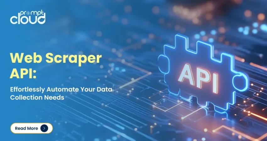 Automating web scraping with a Web Scraper API for efficient data collection.