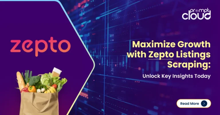 Zepto best prices data scraping for quick commerce